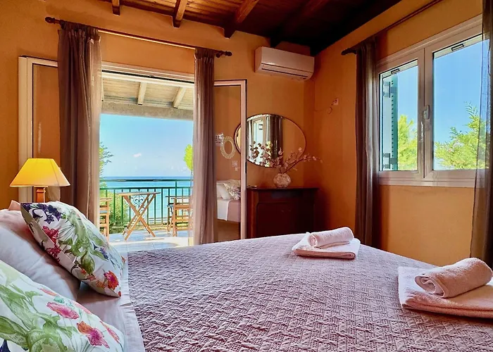 Beachfront Rania With Private Pool By Dadovillas * Chalikounas