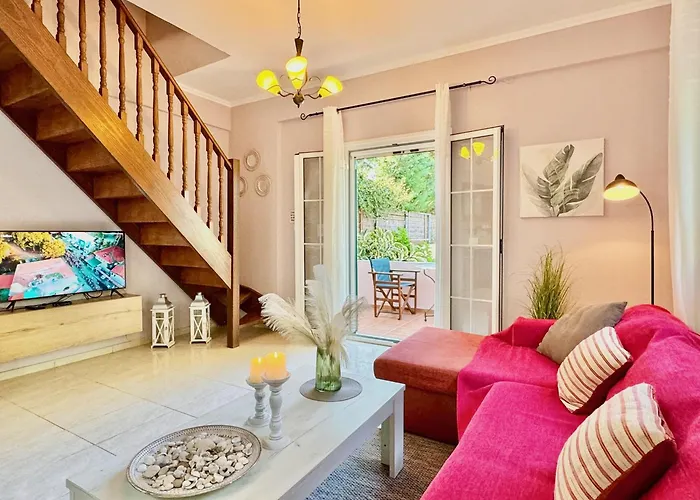 Villa Beachfront Rania With Private Pool By Dadovillas Chalikounas