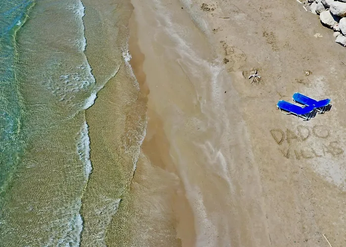 Beachfront Rania With Private Pool By Dadovillas * Halikounas