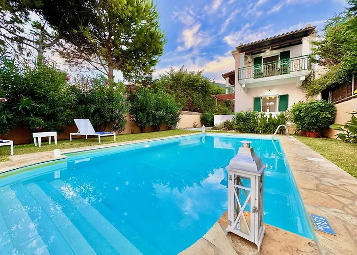 Beachfront Rania With Private Pool By Dadovillas Villa Halikounas